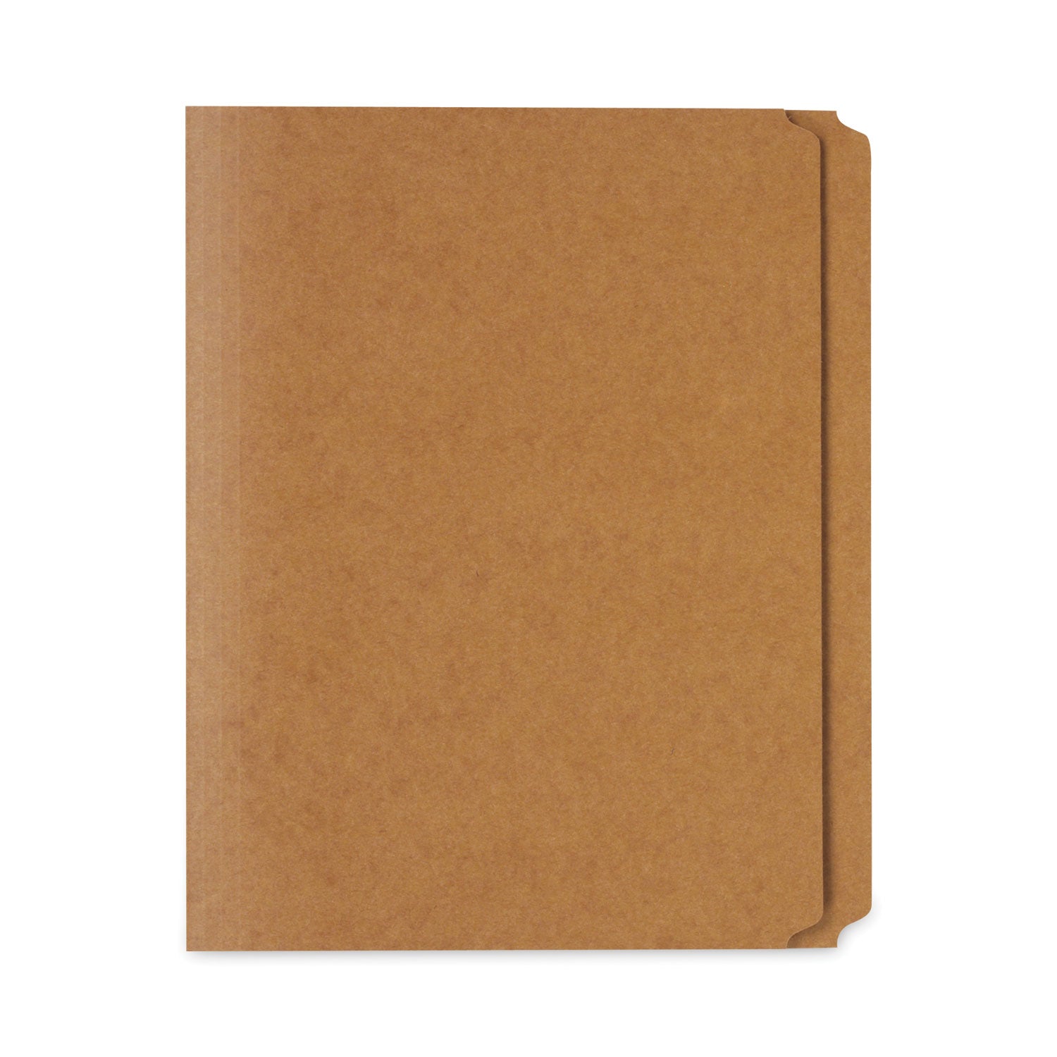 Universal Reinforced Kraft Top Tab File Folders, Straight Tabs, Letter Size, 0.75" Expansion, Brown, 100/Box (16130)