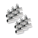 X-ACTO Bulldog Clips, Jumbo, Nickel, 12/Box (2004LMR)