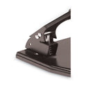 Master 30-Sheet Heavy-Duty Three-Hole Punch with Gel Padded Handle, 9/32" Holes, Black (MP40)