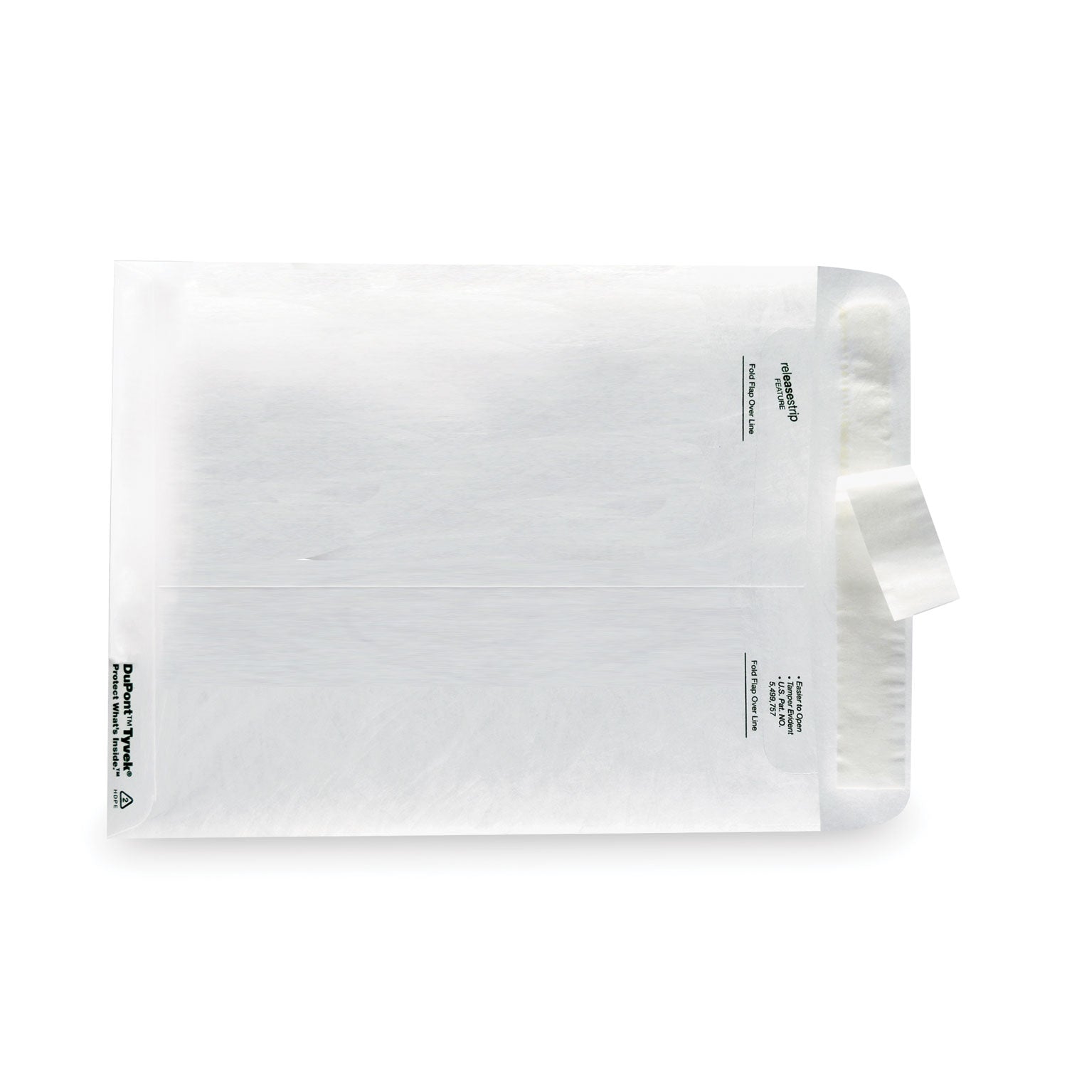 Survivor Lightweight 14 lb Tyvek Catalog Mailers, #10 1/2, Square Flap, Redi-Strip Adhesive Closure, 9 x 12, White, 50/Box (R1462)