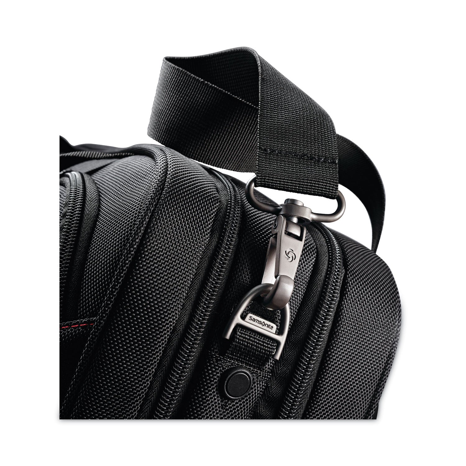 Samsonite Xenon 3 Toploader Briefcase, Fits Devices Up to 15.6", Polyester, 16.5 x 4.75 x 12.75, Black (894331041)