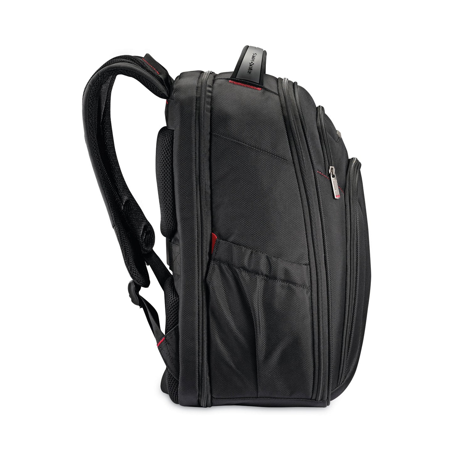 Samsonite Xenon 3 Laptop Backpack, Fits Devices Up to 15.6", Ballistic Polyester, 12 x 8 x 17.5, Black (894311041)