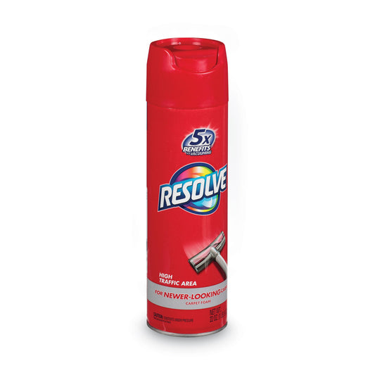 RESOLVE Foam Carpet Cleaner, Foam, 22 oz Aerosol Spray (00706)