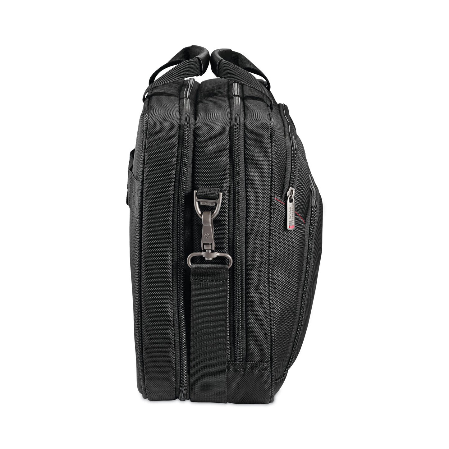 Samsonite Xenon 3 Toploader Briefcase, Fits Devices Up to 15.6", Polyester, 16.5 x 4.75 x 12.75, Black (894331041)
