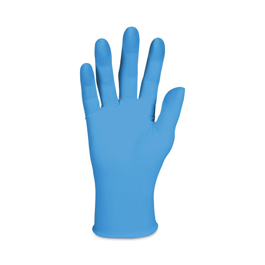 KleenGuard G10 2PRO Nitrile Gloves, Blue, X-Large, 90/Box (54424)