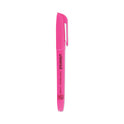 Universal Pocket Highlighters, Fluorescent Pink Ink, Chisel Tip, Pink Barrel, Dozen (08855)