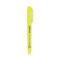 Universal Pocket Highlighter Value Pack, Fluorescent Yellow Ink, Chisel Tip, Yellow Barrel, 36/Pack (08856)