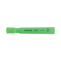 Universal Desk Highlighters, Fluorescent Green Ink, Chisel Tip, Green Barrel, Dozen (08862)