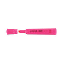 Universal Desk Highlighters, Fluorescent Pink Ink, Chisel Tip, Pink Barrel, Dozen (08865)