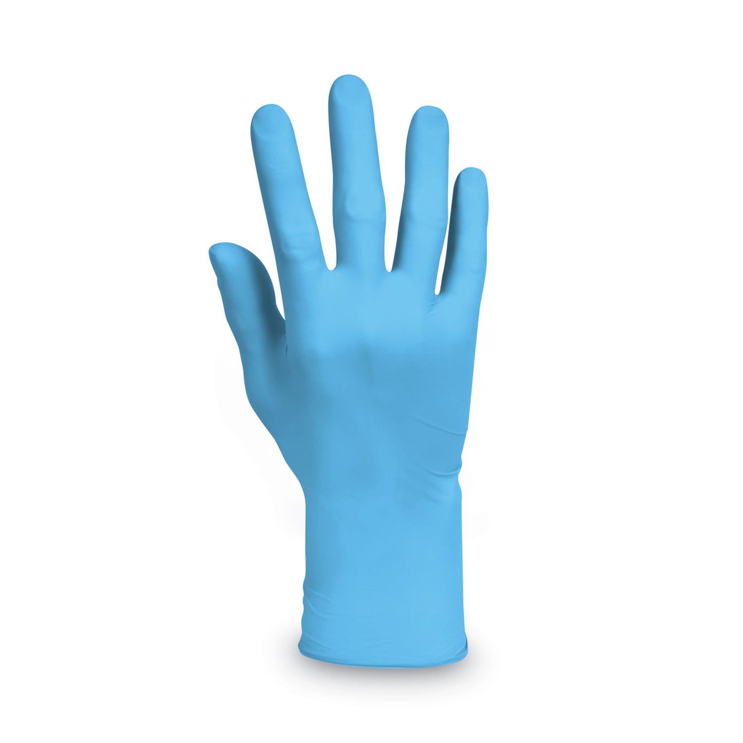 KleenGuard G10 Comfort Plus Blue Nitrile Gloves, Light Blue, Medium, 100/Box (54187)