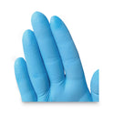 KleenGuard G10 Comfort Plus Blue Nitrile Gloves. Light Blue, X-Large, 100/Box (54189)