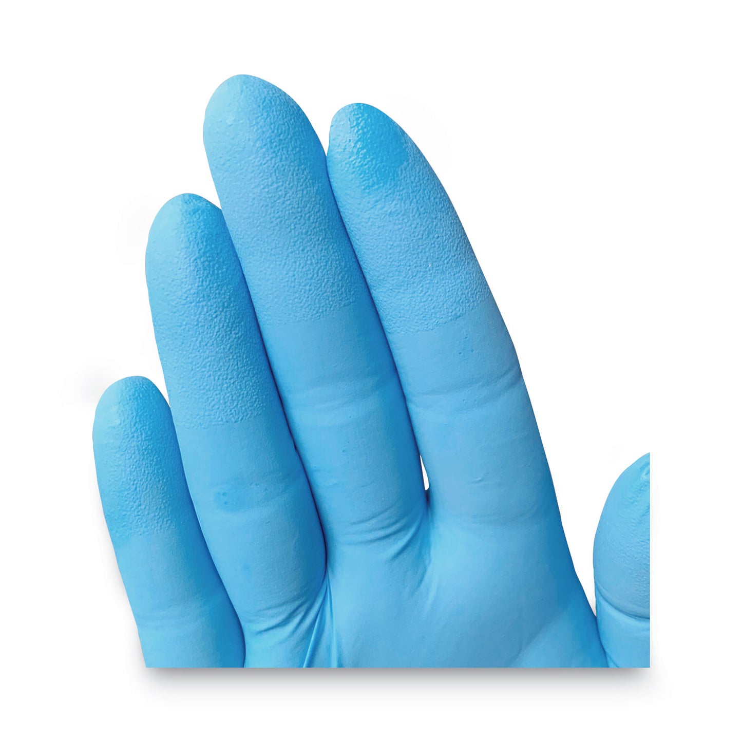 KleenGuard G10 Comfort Plus Blue Nitrile Gloves. Light Blue, X-Large, 100/Box (54189)