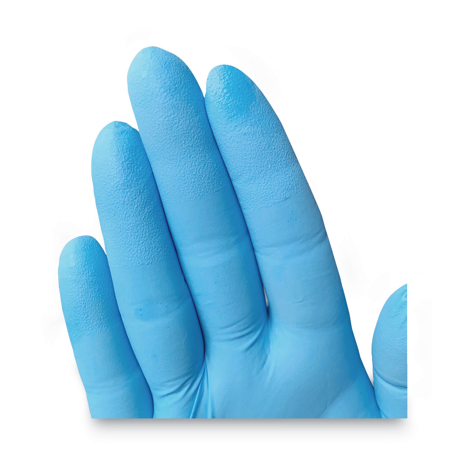 KleenGuard G10 Comfort Plus Blue Nitrile Gloves, Light Blue, Small, 100/Box (54186)