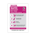 Maxim RTU Sparkle Glass Cleaner, Safe-to-Ship, 32 oz Bottle, 6/Carton (05180086)