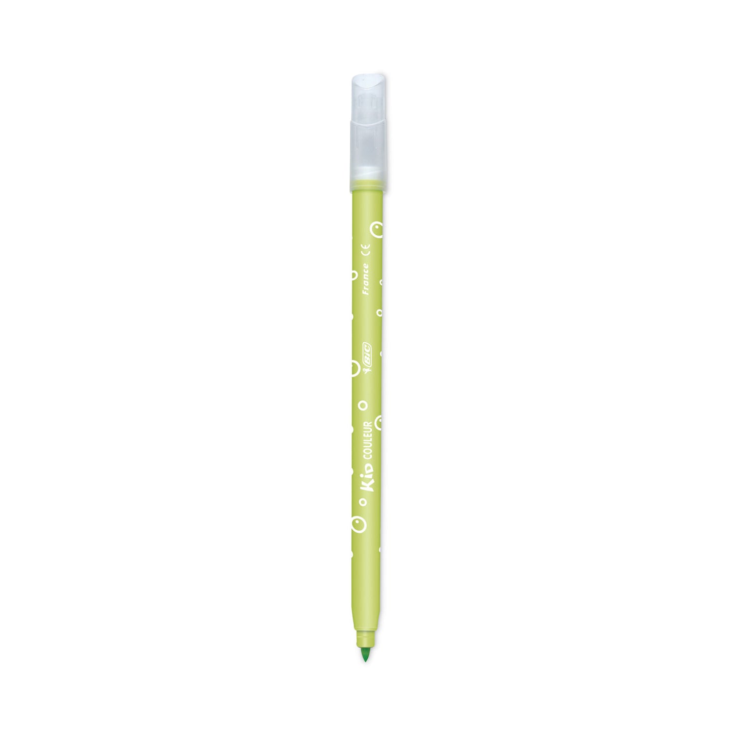 BIC Kids Ultra Washable Markers, Medium Bullet Tip, Assorted Colors, 10/Pack (BKCM10AST)