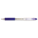 Pentel R.S.V.P. RT Ballpoint Pen, Retractable, Medium 1 mm, Blue Ink, Clear Barrel, Dozen (BK93C)