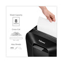 Fellowes Powershred LX45 Cross-Cut Shredder, 8 Manual Sheet Capacity (4400201)