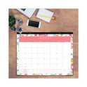 Blue Sky Day Designer Peyton Desk Pad Calendar, Floral Artwork, 22 x 17, Black Binding, Clear Corners, 12-Month (Jan to Dec): 2025 (103631)