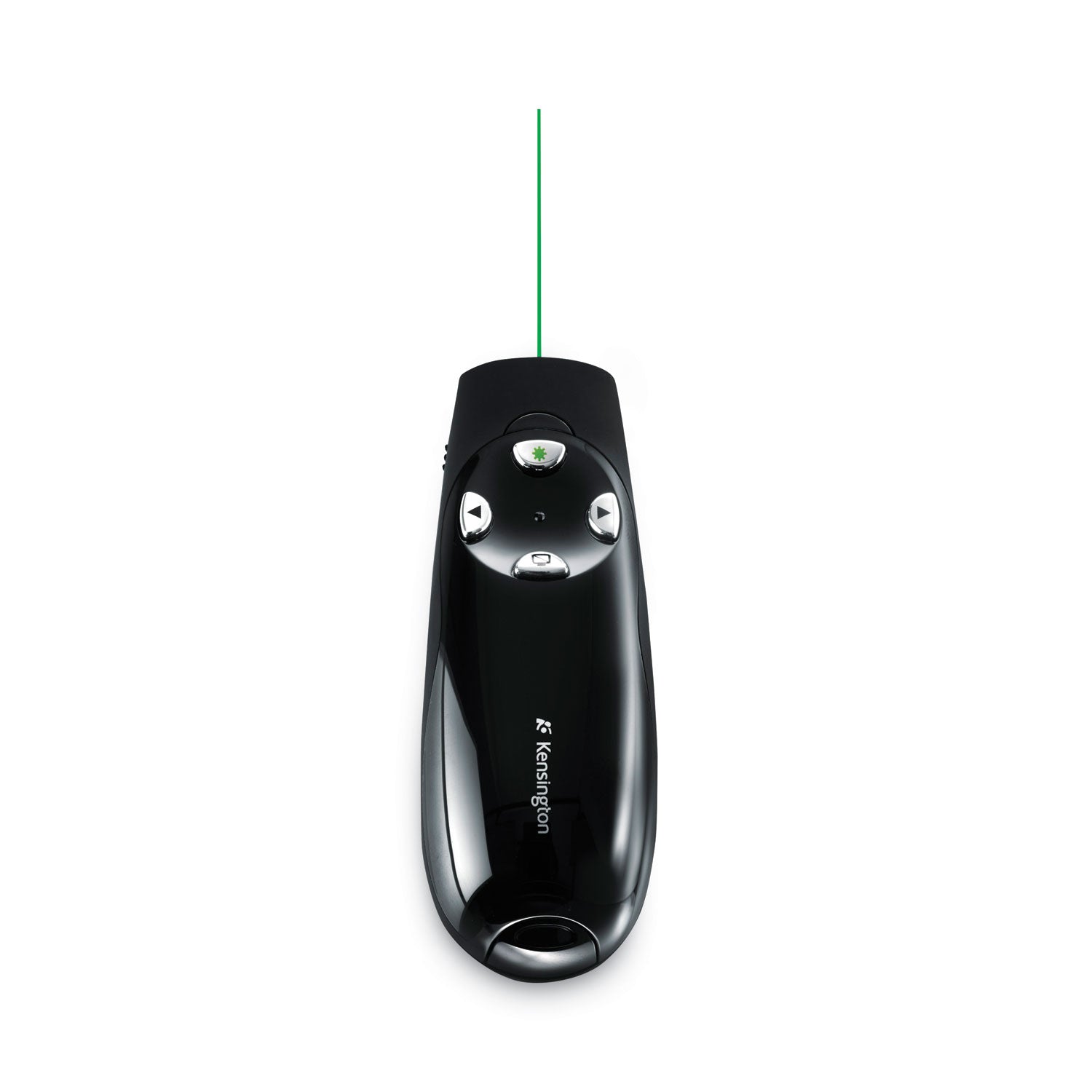 Kensington Wireless Presenter Pro with Green Laser, Class 2, 150 ft Range, Black (72353)