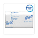 Scott Slimfold Towels, 1-Ply, 7.5 x 11.6, White, 90/Pack, 24 Packs/Carton (04442)