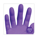 Kimtech PURPLE NITRILE Exam Gloves, 242 mm Length, Medium, Purple, 100/Box (55082)