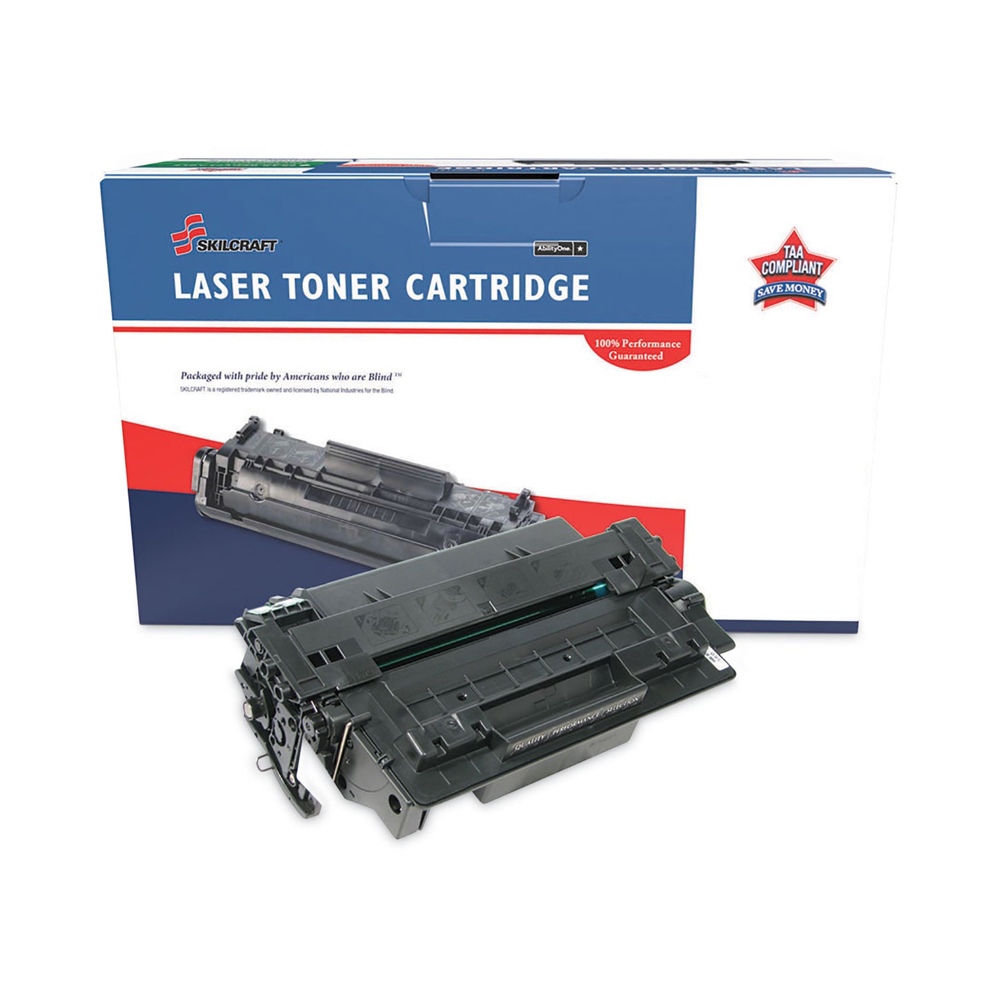 AbilityOne 7510016961566 Remanufactured Q7551A (51A) Toner, 6,500 Page-Yield, Black