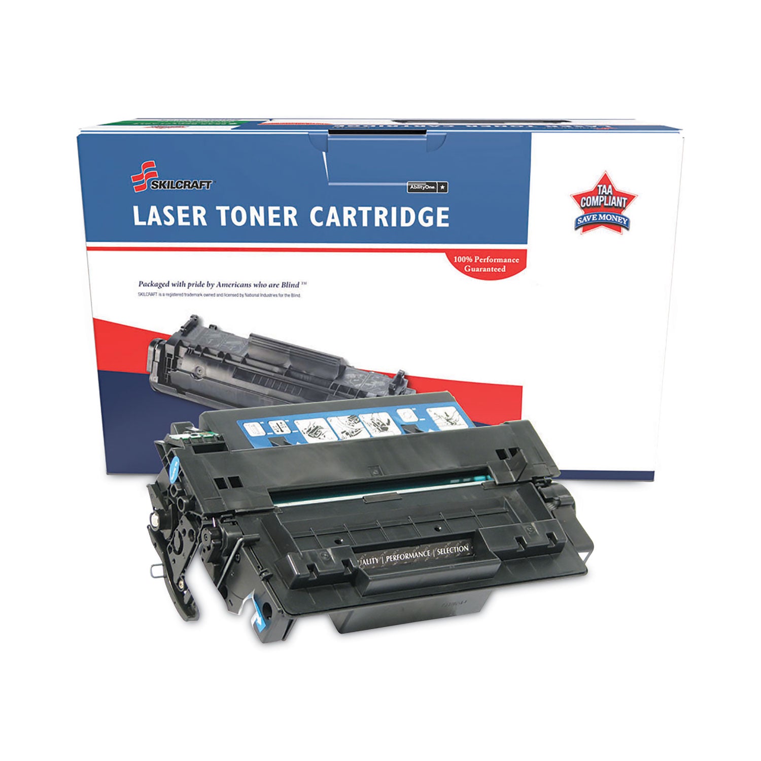 AbilityOne 7510016961568 Remanufactured Q6511A (11A) Toner, 6,000 Page-Yield, Black