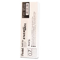 Refill for Pentel EnerGel Retractable Liquid Gel Pens, Medium Conical Tip, Black Ink (LR7A)