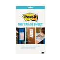 Post-it Dry Erase Sheets, 7 x 11.3, White Surface, 3/Pack (DEFSHEETS3PK)