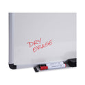 Universal Modern Melamine Dry Erase Board with Aluminum Frame, 36 x 24, White Surface (43723)