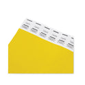 Advantus Crowd Management Wristbands, Sequentially Numbered, 10" x 0.75", Yellow, 100/Pack (75444)