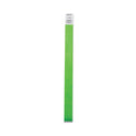 Advantus Crowd Management Wristbands, Sequentially Numbered, 9.75" x 0.75", Neon Green, 500/Pack (91122)