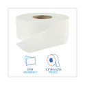 Boardwalk Jumbo Roll Bathroom Tissue, Septic Safe, 2-Ply, White, 3.2" x 525 ft, 12 Rolls/Carton (410320)