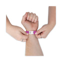 Advantus Crowd Management Wristbands, Sequentially Numbered, 9.75" x 0.75", Purple, 100/Pack (75440)