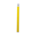 Advantus Crowd Management Wristbands, Sequentially Numbered, 9.75" x 0.75", Neon Yellow,500/Pack (91123)