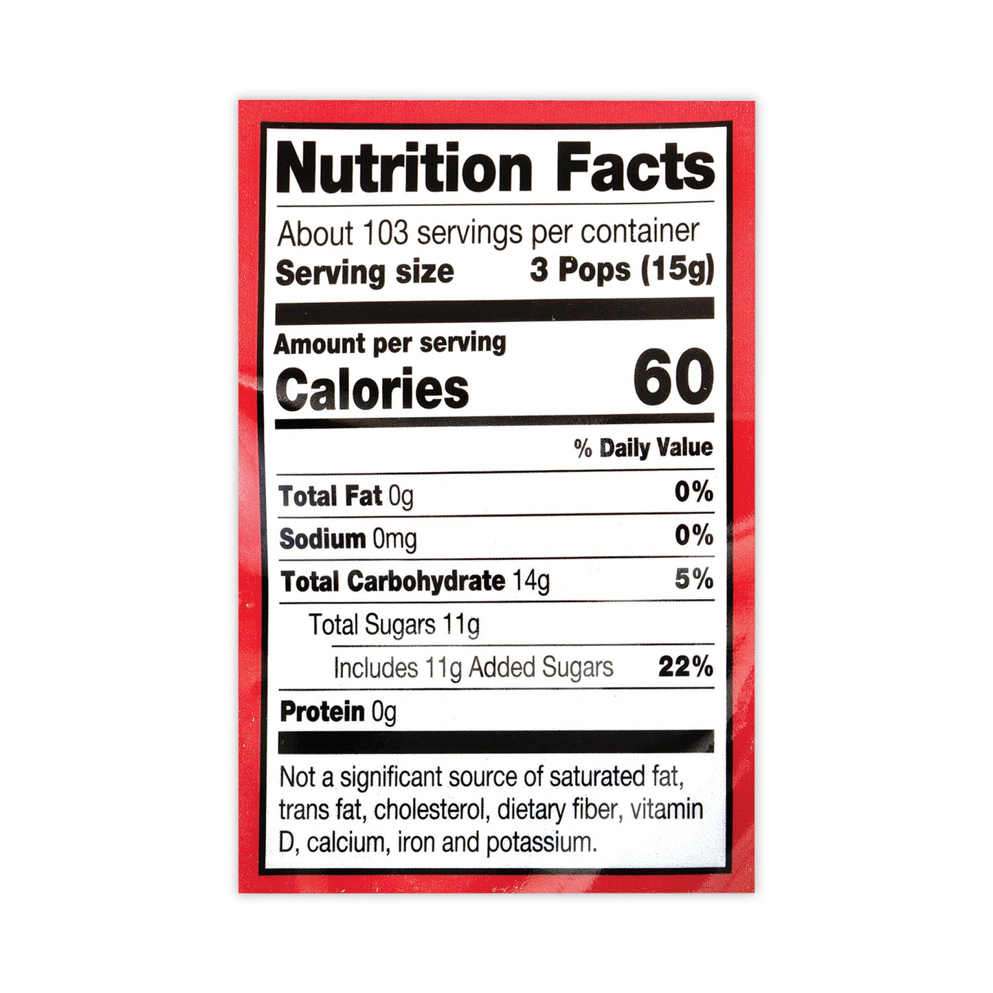 Charms Mini Pops, 3.74 lb Bag, Assorted Flavors, 300/Bag (20902010)