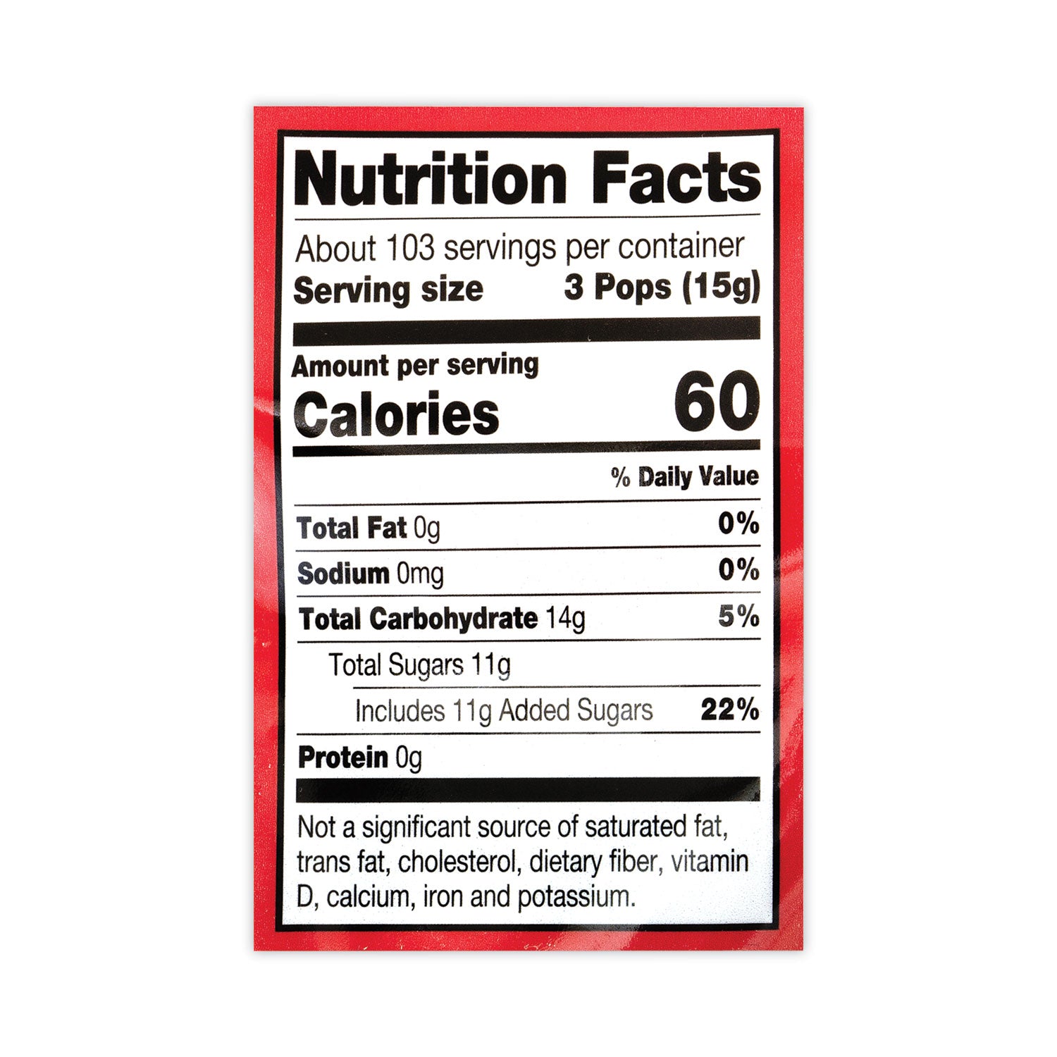 Charms Mini Pops, 3.74 lb Bag, Assorted Flavors, 300/Bag (20902010)