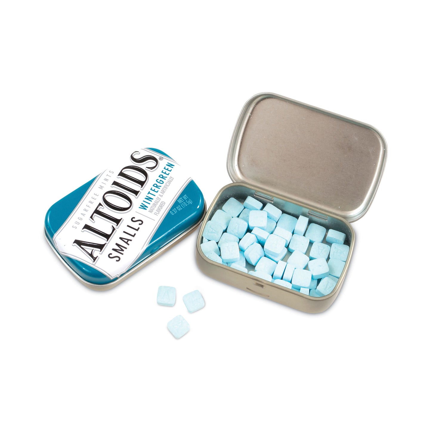 Altoids Smalls Sugar Free Mints, Wintergreen, 0.37 oz, 9 Tins/Pack (20900487)