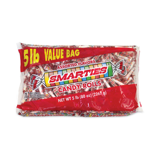 Nestle Smarties Candy Rolls, 5 lb Bag (20900009)