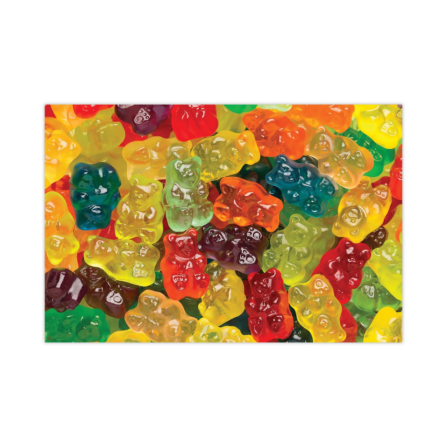 Albanese Worlds Best Gummi Bears, 5 lb Pouch, Assorted (20600001)