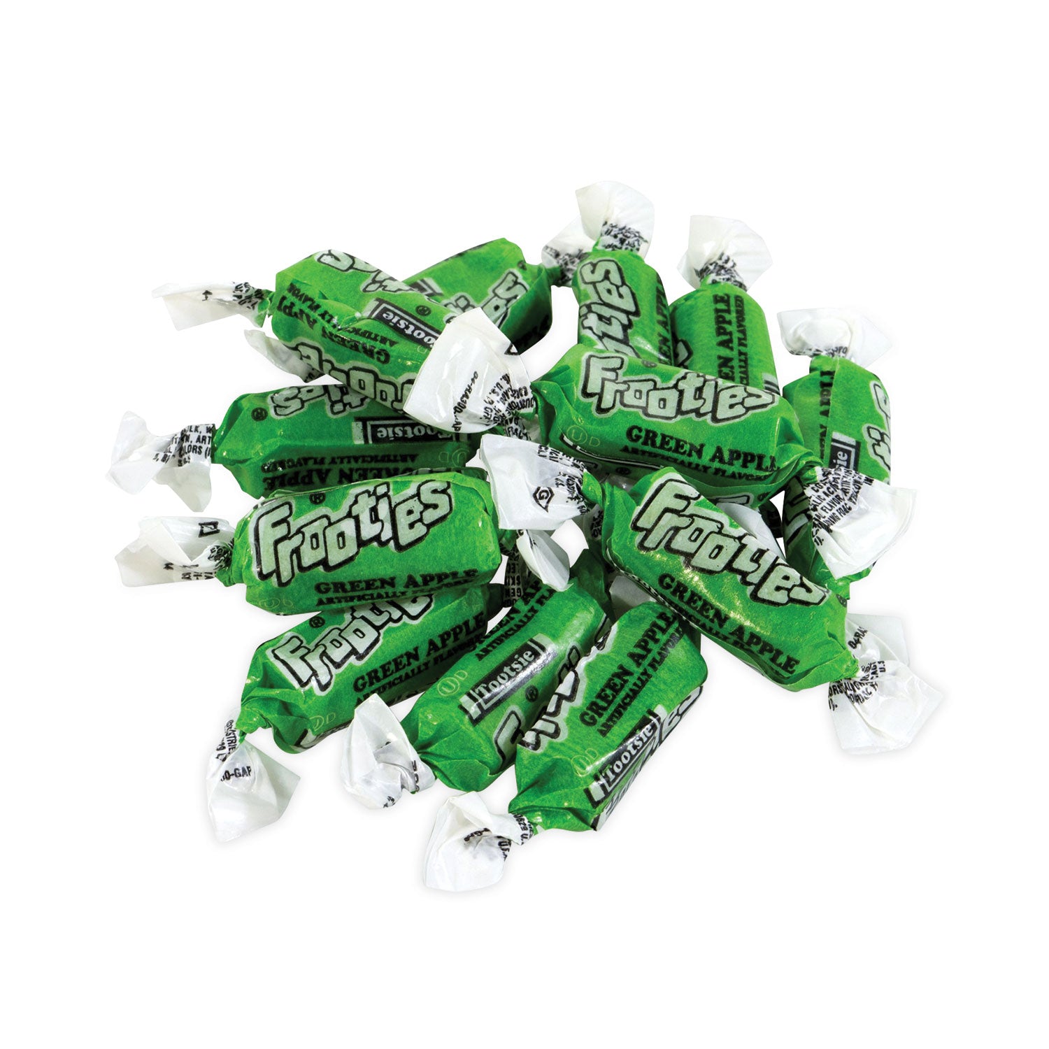 Tootsie Roll Frooties, Green Apple, 38.8 oz Bag, 360 Pieces/Bag (20900088)