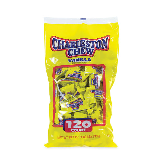 Charleston Chews Snack Size Chocolate Candy, 1.83 lb Bag, 120 Pieces/Bag (20900085)