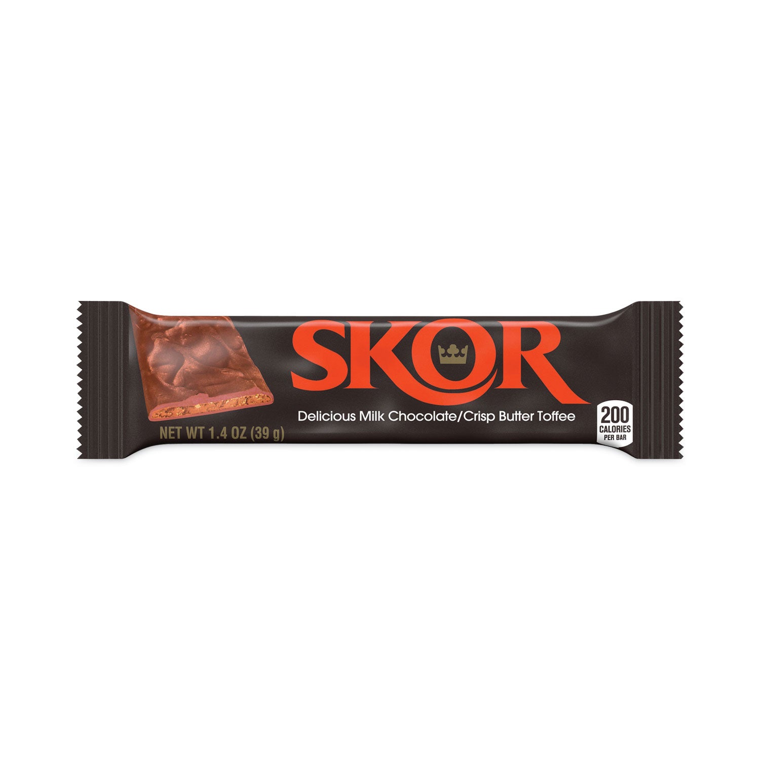 SKOR Candy Bar, 1.4 oz Bar, 18/Carton (20902450)