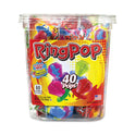 Bazooka Ring Pop Lollipops, Assorted Flavors, 0.5 oz, 40 Piece Tub (22000013)