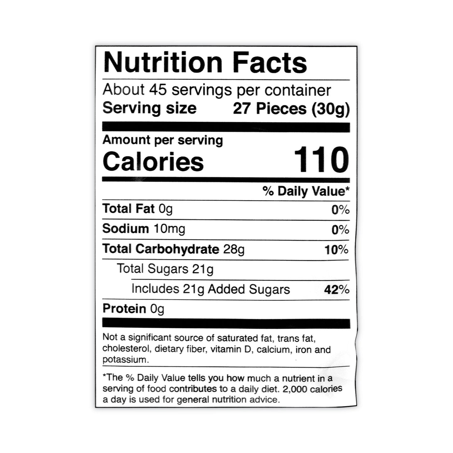 Jelly Belly 50 Flavors Jelly Beans Assortment, 3 lb Standup Bag (22000020)