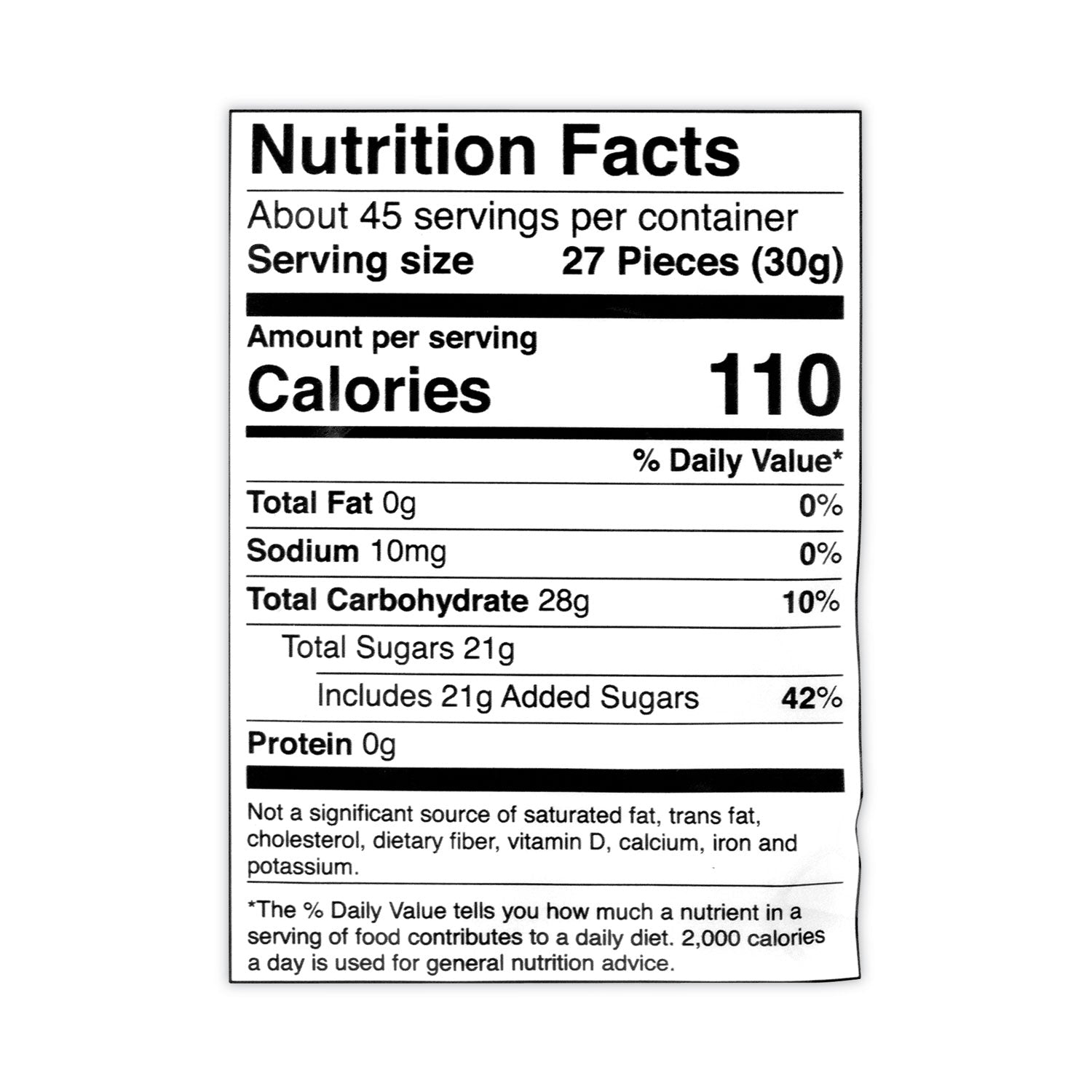 Jelly Belly 50 Flavors Jelly Beans Assortment, 3 lb Standup Bag (22000020)