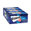 Trident Sugar-Free Gum, Perfect Peppermint, 14 Pieces/Pack, 12 Packs/Carton (20902517)