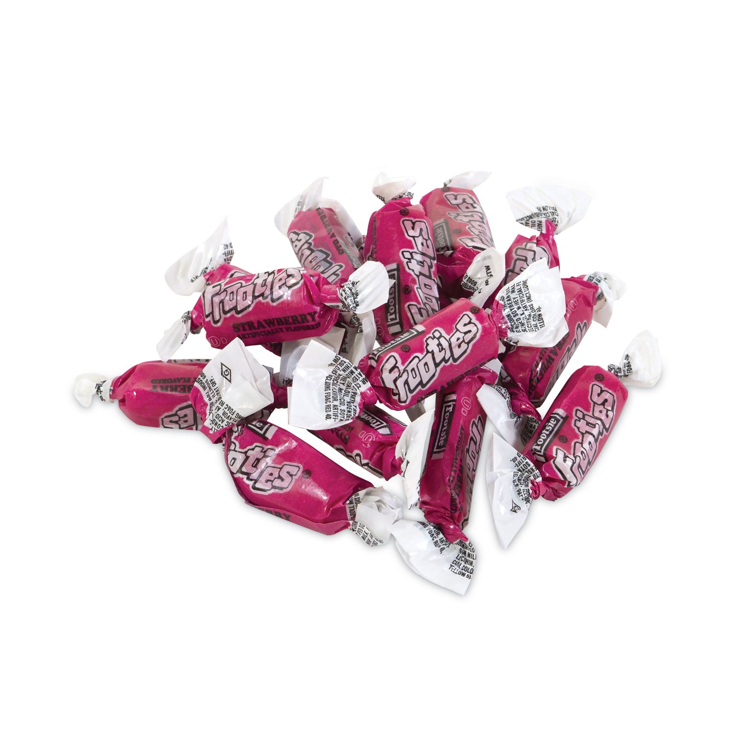 Tootsie Roll Frooties, Strawberry, 38.8 oz Bag, 360 Pieces/Bag (20900090)