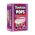 Tootsie Roll Tootsie Pops, Assorted Wild Berry Flavors, 0.6 oz Lollipops, 100/Box (20901184)