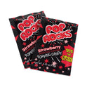 POP ROCKS Sugar Candy,Strawberry, 0.33 oz Pouches, 24/Carton (20900231)